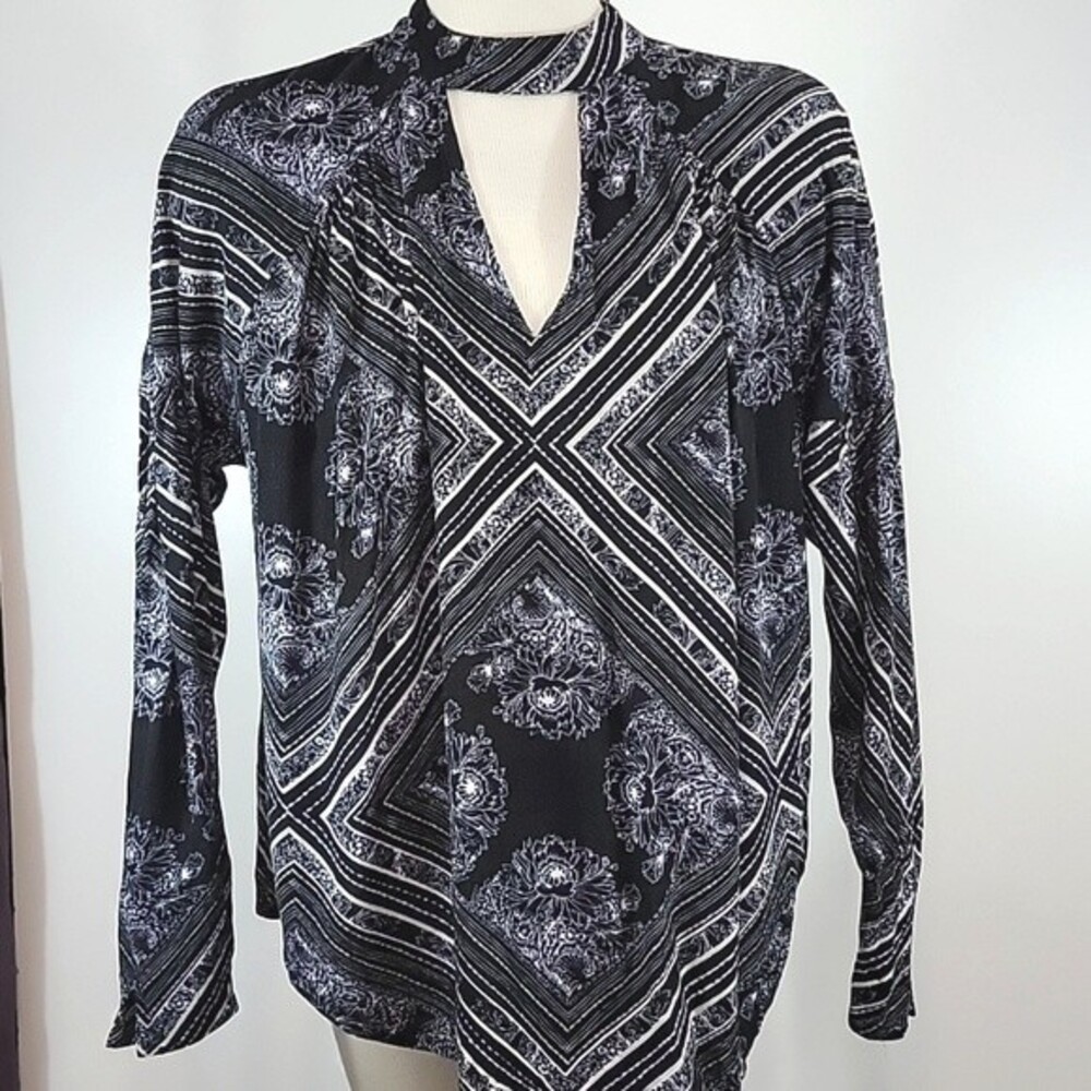 FREE PEOPLE Walking On A Dream Printed Tunic size XS